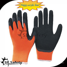 SRSAFETY 7G Windel Acryl Latex beschichtet Männer Winter Handschuh / thermische Handschuhe